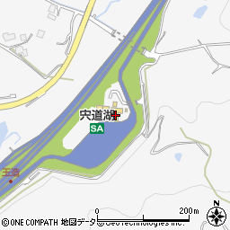 宍道湖サービスエリアショップ　上り線周辺の地図