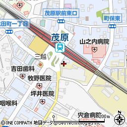 茂原駅前整骨院周辺の地図