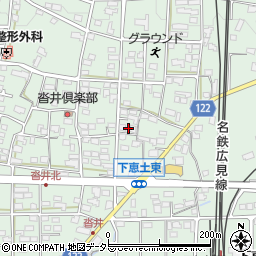 岐阜県可児市下恵土1111周辺の地図