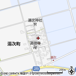 滋賀県長浜市湯次町57周辺の地図