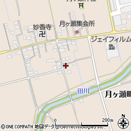 滋賀県長浜市月ヶ瀬町470周辺の地図