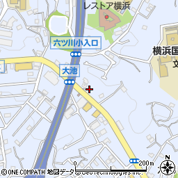 ビームス弘明寺周辺の地図
