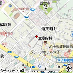 鳥取県米子市道笑町1丁目78周辺の地図