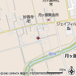 滋賀県長浜市月ヶ瀬町433周辺の地図