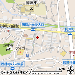 神奈川県横浜市泉区岡津町173周辺の地図