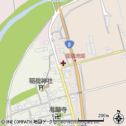 滋賀県長浜市月ヶ瀬町270周辺の地図