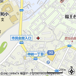 ＡＤＥＫＡ袖ヶ浦社宅周辺の地図