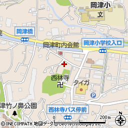 神奈川県横浜市泉区岡津町1433周辺の地図
