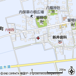 滋賀県長浜市内保町1371周辺の地図