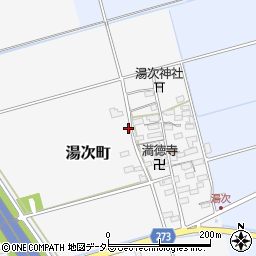 滋賀県長浜市湯次町229周辺の地図