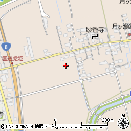 滋賀県長浜市月ヶ瀬町400周辺の地図