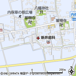 滋賀県長浜市内保町1378周辺の地図