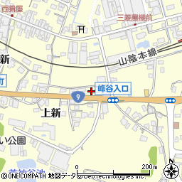 島根県松江市上新周辺の地図