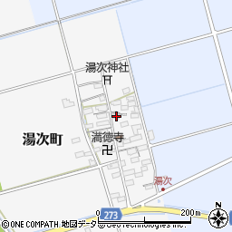 滋賀県長浜市湯次町53周辺の地図