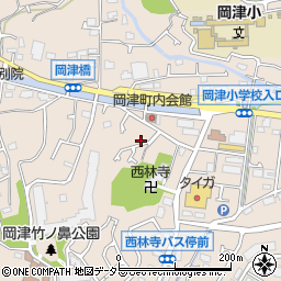 神奈川県横浜市泉区岡津町1488周辺の地図