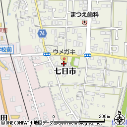 京都府舞鶴市七日市97周辺の地図