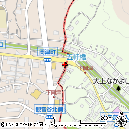神奈川県横浜市泉区岡津町144周辺の地図