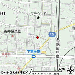 岐阜県可児市下恵土1038-1周辺の地図