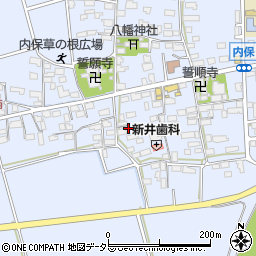 滋賀県長浜市内保町1379周辺の地図