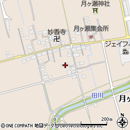 滋賀県長浜市月ヶ瀬町423周辺の地図