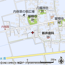 滋賀県長浜市内保町1370周辺の地図