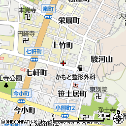 名鉄協商岐阜上竹町駐車場周辺の地図