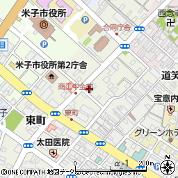 ライオンズマンション米子東町周辺の地図