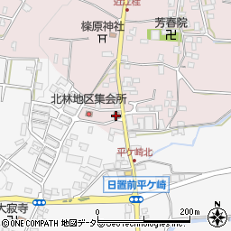 今津桂郵便局周辺の地図