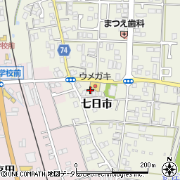 京都府舞鶴市七日市97-2周辺の地図
