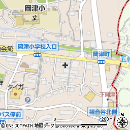 神奈川県横浜市泉区岡津町155周辺の地図