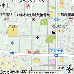 岐阜県可児市下恵土2962周辺の地図