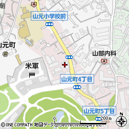 プチマルシェフジ山元町店周辺の地図