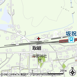 岐阜県加茂郡坂祝町取組761周辺の地図