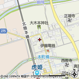 滋賀県長浜市大寺町1004周辺の地図