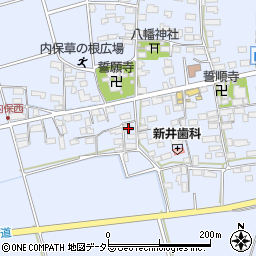 滋賀県長浜市内保町1368周辺の地図