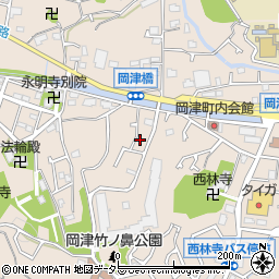 神奈川県横浜市泉区岡津町1524周辺の地図