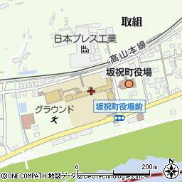 坂祝町立坂祝小学校周辺の地図