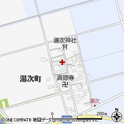 滋賀県長浜市湯次町46周辺の地図
