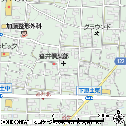 岐阜県可児市下恵土1052-1周辺の地図