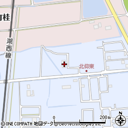 滋賀県高島市今津町北仰537周辺の地図