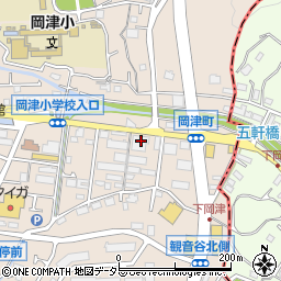 神奈川県横浜市泉区岡津町152周辺の地図