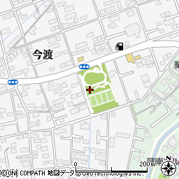 可児市役所　鳴子近隣公園テニスコート周辺の地図