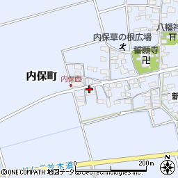 滋賀県長浜市内保町1337周辺の地図