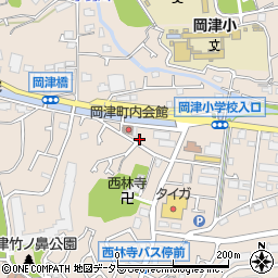 神奈川県横浜市泉区岡津町1451周辺の地図