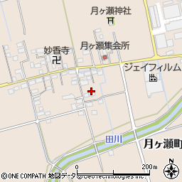 滋賀県長浜市月ヶ瀬町472周辺の地図