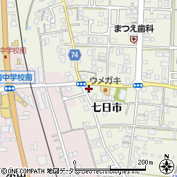 京都府舞鶴市七日市94周辺の地図