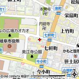 琴栄楽器店周辺の地図