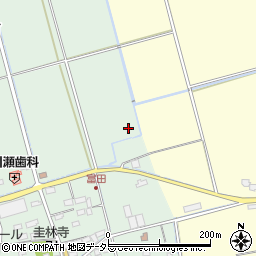 滋賀県長浜市富田町周辺の地図