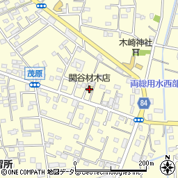 関谷材木店周辺の地図