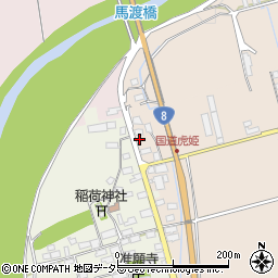 滋賀県長浜市月ヶ瀬町267周辺の地図